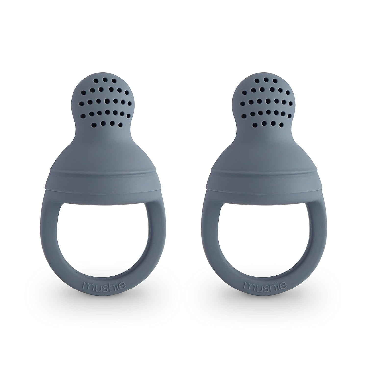 mushie Silicone Baby Fresh Fruit & Food Feeder Pacifier | 6 Months+ (Tradewinds) | Amazon (US)