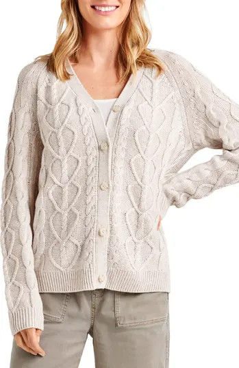 Splendid Adore Cable Stitch Cardigan | Nordstrom | Nordstrom