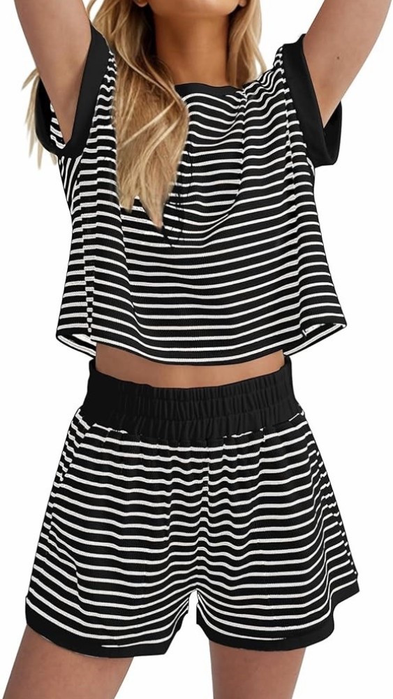 Just snagged this cute lounge set 🖤
The relaxed fit, soft fabric, and classic stripes make this one feel elevated but still so comfy. Perfect for slow mornings, busy days at home, or a quick coffee run. Multiple colors too! Try on coming soon! 

Spring outfits, spring sets, summer sets, women’s set, affordable fashion 

#LTKmorningroutine #LTKgrwm #LTKmomlife