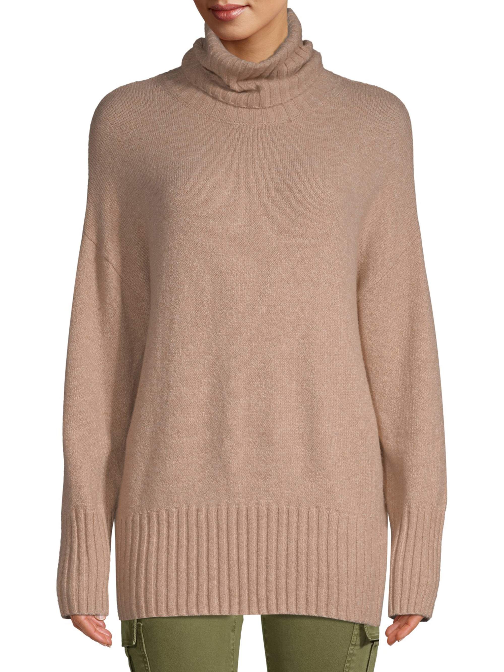 Scoop Slouchy Turtleneck Sweater Women's | Walmart (US)