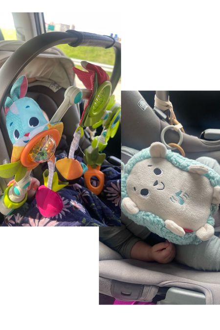 How I entertained and soothed my 4 month old baby on a road trip 🚙 infant, toy, baby toys, newborn, car, baby travel

#LTKbaby #LTKtravel #LTKFind