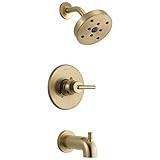 Delta Faucet Trinsic 14 Series Single-Function Tub and Shower Trim Kit with Single-Spray H2Okinetic  | Amazon (US)