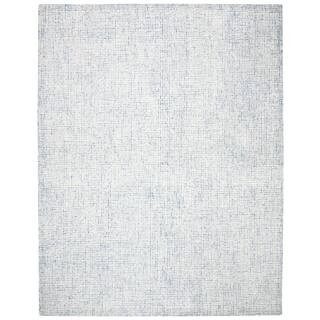 SAFAVIEH Abstract Ivory/Blue 10 ft. x 14 ft. Geometric GraDient Area Rug ABT470M-10 - The Home De... | The Home Depot