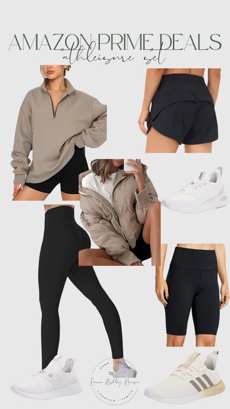 Athleisure outfits on sale for Amazon prime early access - head to my storefront below to view more! 

#LTKunder50 #LTKstyletip #LTKfit
