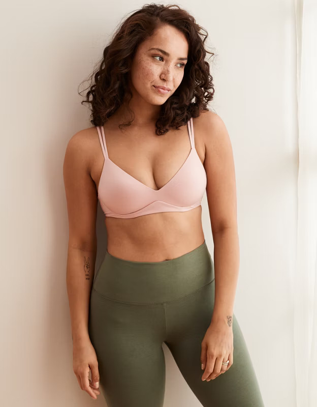 Aerie Real Sunnie Wireless Push Up Bra | American Eagle Outfitters (US & CA)