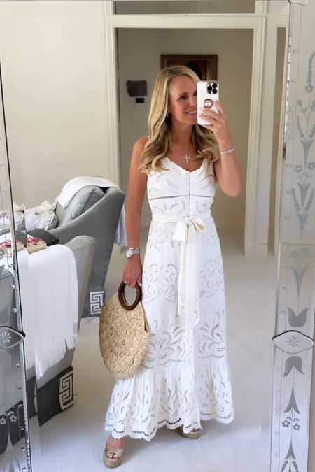 Loving the lacework cutout details of this gorgeous white dress. It’s so unique and easy to mix and match with different accessories to fit numerous occasions! I’ve paired it with a handwoven basket handbag and gold metallic espadrille wedges to create the perfect spring/summer time look! I’ve also linked more items from Karen Millen’s new summer collection that I’m loving! 

#LTKFind #LTKstyletip #LTKSeasonal