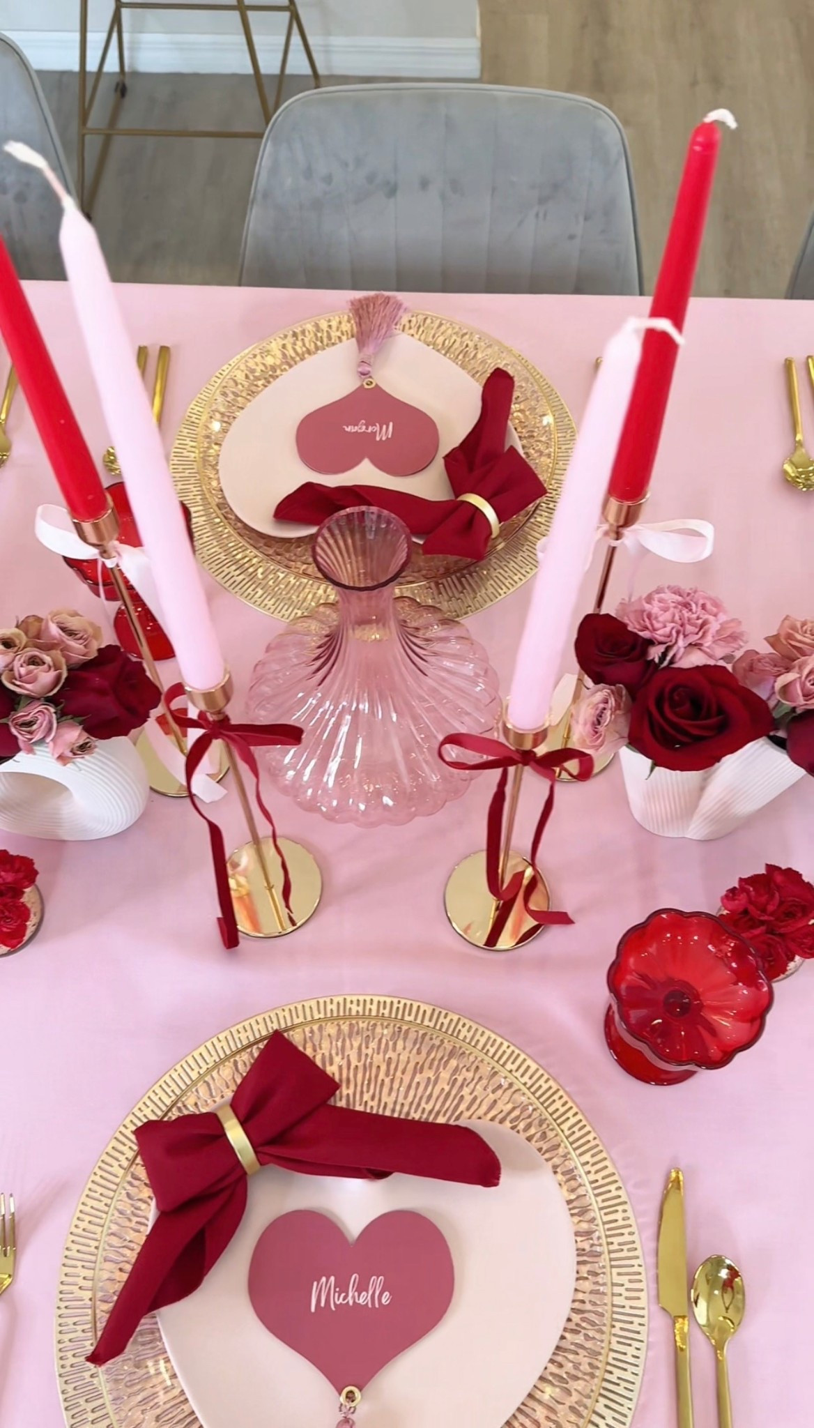 Galentine’s Tablescape pink and red decor


#LTKValentine #LTKHome