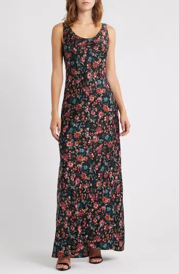 Keira Floral Sleeveless Gown | Nordstrom