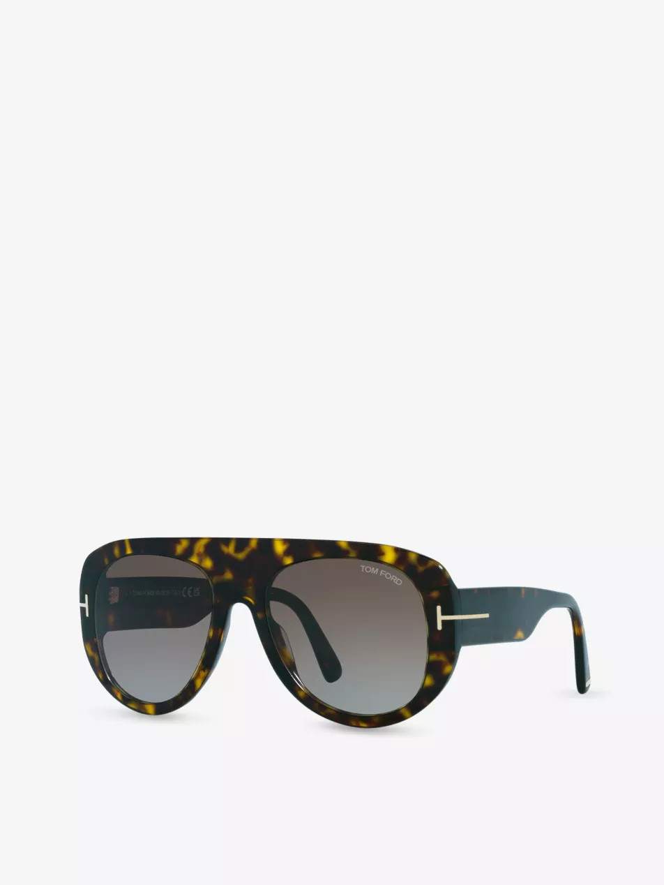TR001779 Cecil pilot-frame acetate sunglasses | Selfridges