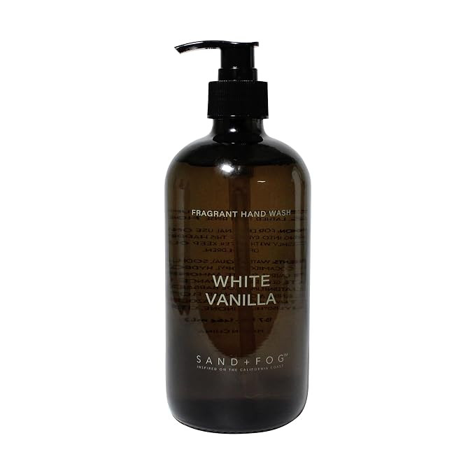 Sand + Fog White Vanilla - Scented Liquid Hand Soap - Moisturizing Hand Soap - Made with Aloe - P... | Amazon (US)