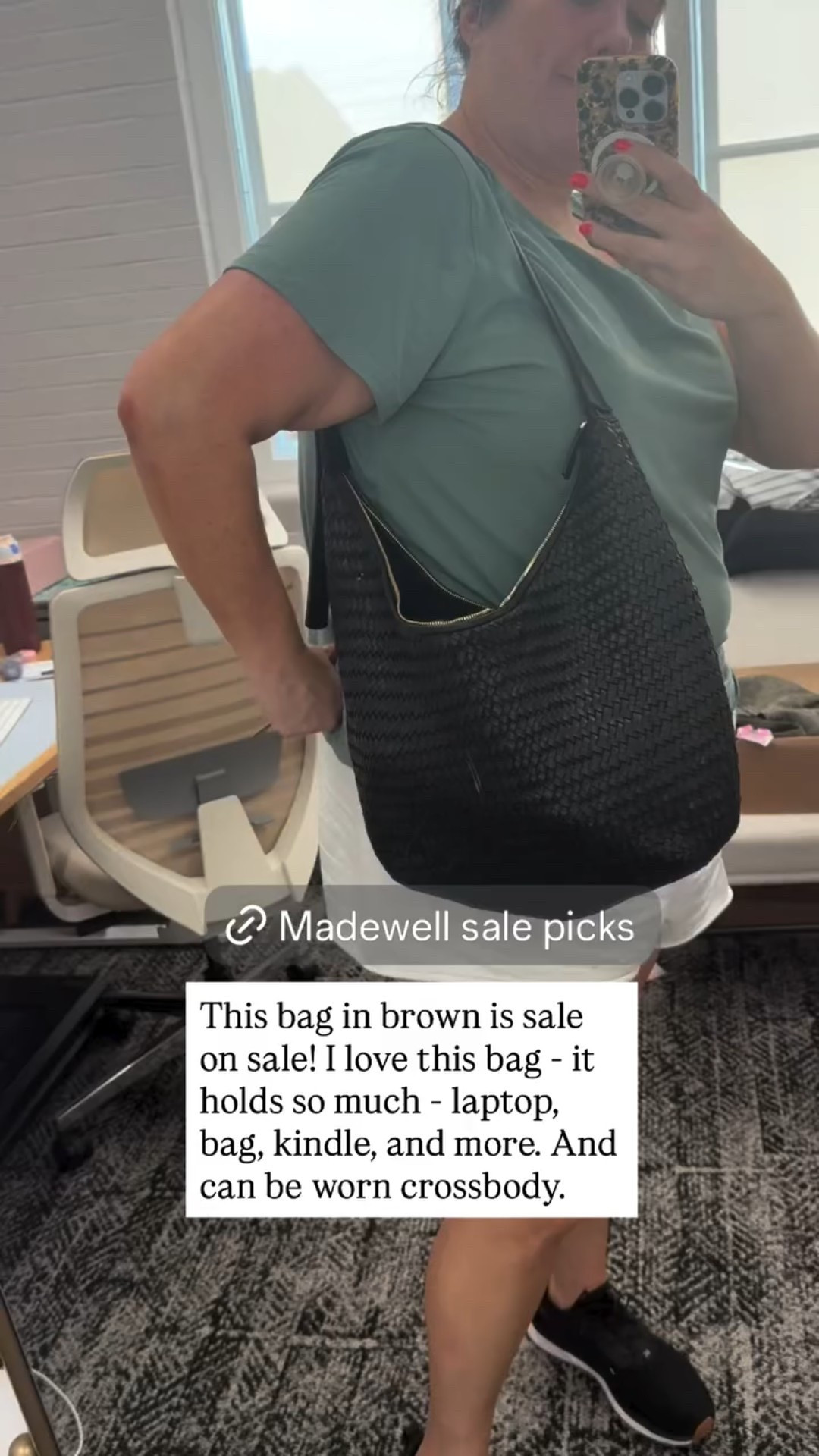 This bag in brown is sale on sale! I love this bag - it holds so much - laptop, bag, kindle, and more. And can be worn crossbody. 

 #LTKSaleAlert #LTKStyleTip #LTKItBag