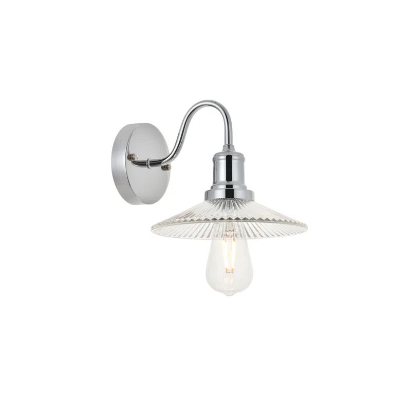 Sevigny 1 - Light Dimmable Armed Sconce | Wayfair North America