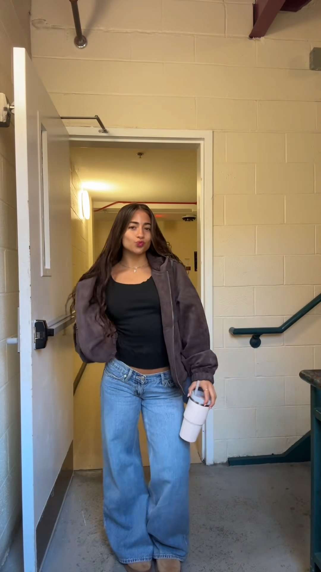 it’s actually starting to feel like fall. kinda loving it 💋 jacket is from scuffers but linking similar! 

 #LTKootd #LTKStyleTip #LTKShoeCrush