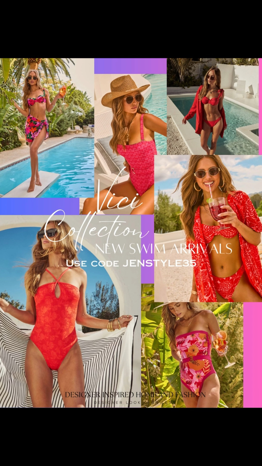 @VICI collection new swim arrivals! Use code JENSTYLE35 

#LTKootd #LTKSwim #LTKTravel