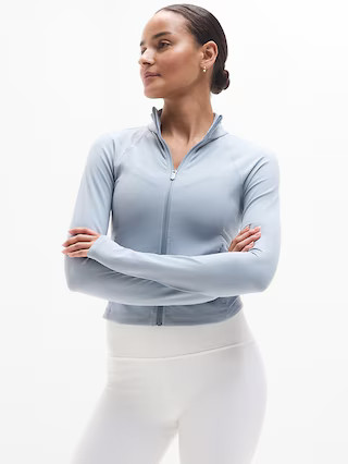 Salutation Crop Jacket | Athleta
