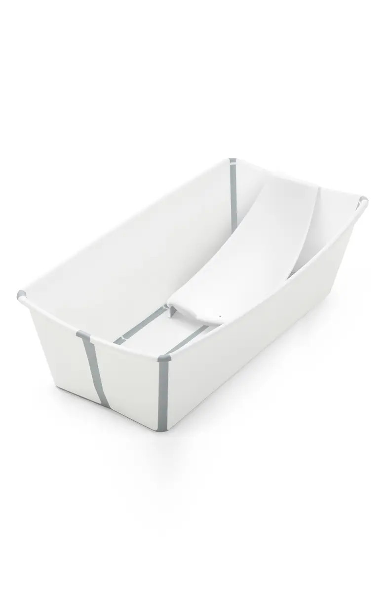 Flexi Bath® Extra Large Foldable Baby Bath Tub with Temperature Plug & Infant Insert | Nordstrom