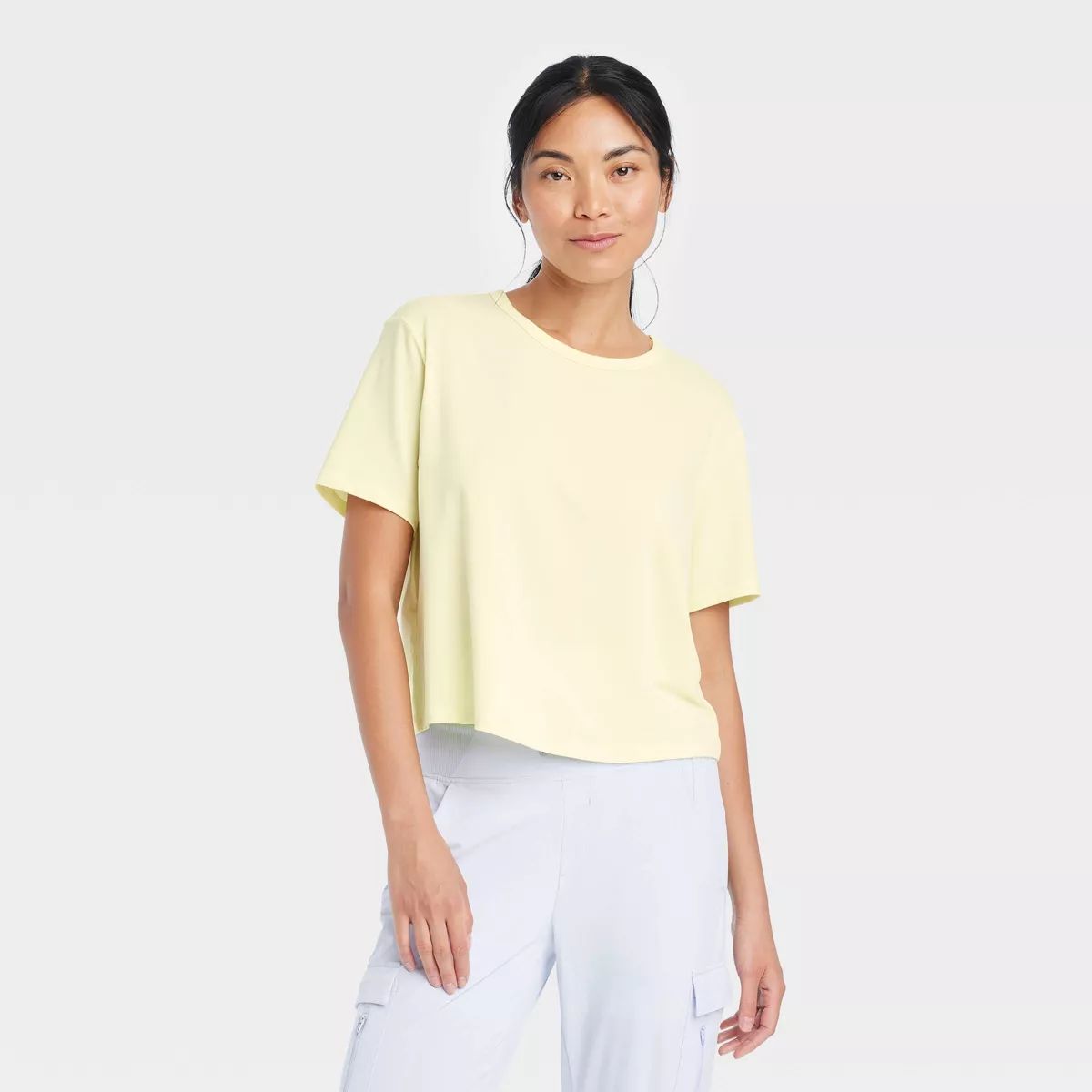 Women's Essential Crewneck Short Sleeve Top - All In Motion™ | Target