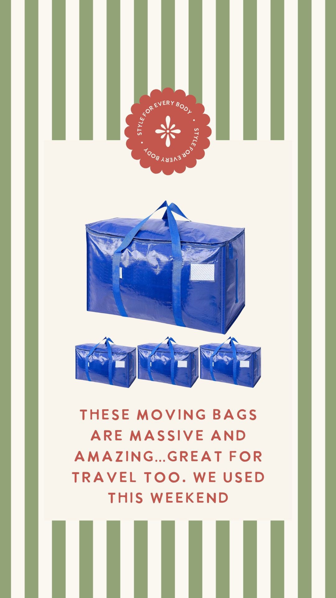 Looove these bags for travel! Great to fill as much as you can and easy to pack in the trunk!

#LTKFamily #LTKTravel #LTKFindsUnder50