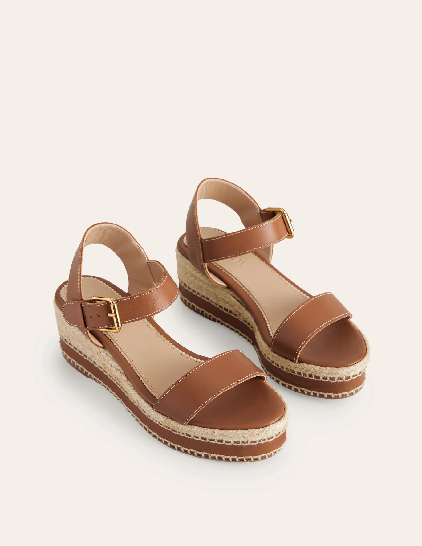 Stitched Wedge Espadrilles | Boden (US)