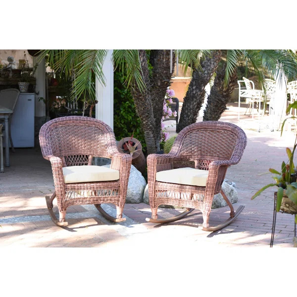 Raenesha Resin Outdoor Rocker Chair | Wayfair North America