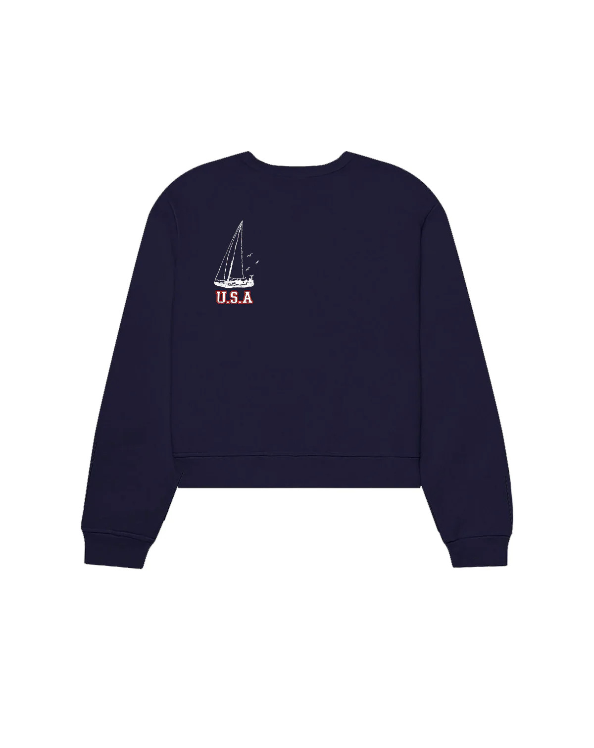 USA Sail Womens Cropped Crew | Shop Kristin Jones