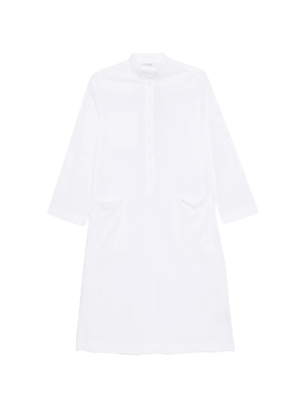 Kristensen Du Nord button-fastening Shirt Midi Dress | White | FARFETCH | Farfetch Global