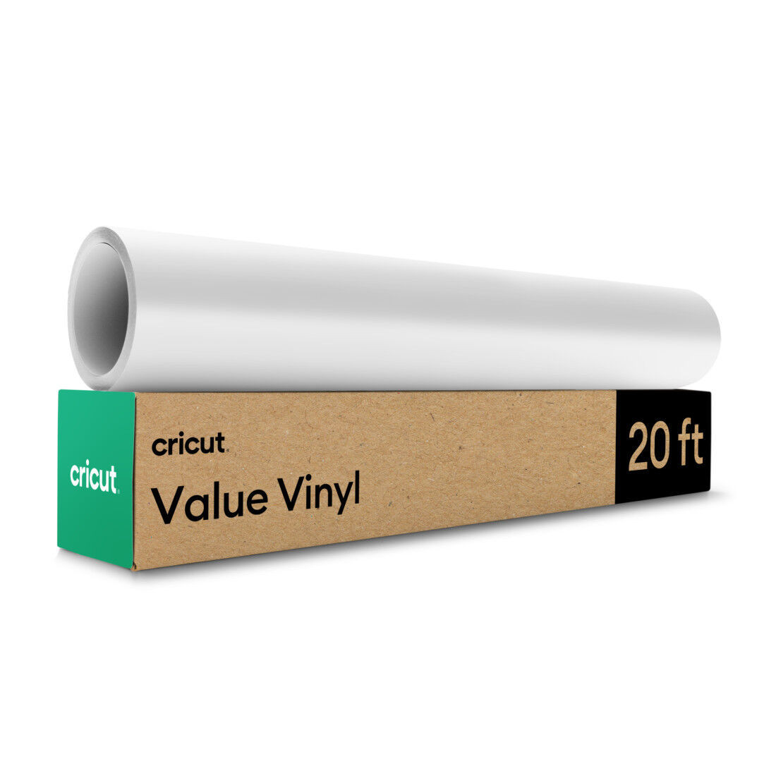 Cricut Value Vinyl (12 in x 20 ft) | White | Cricut
