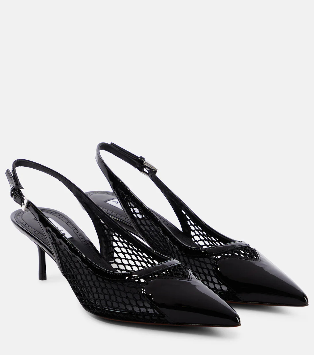 Patent leather slingback pumps | Mytheresa (UK)