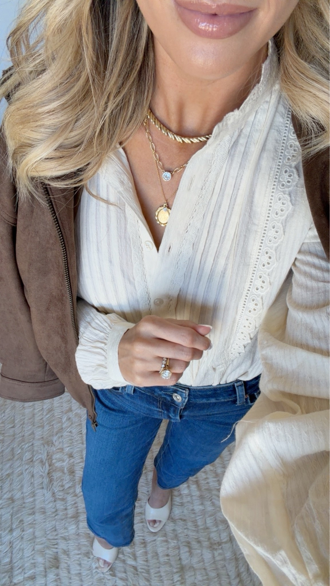 Same top styled a different way! @anthropologie