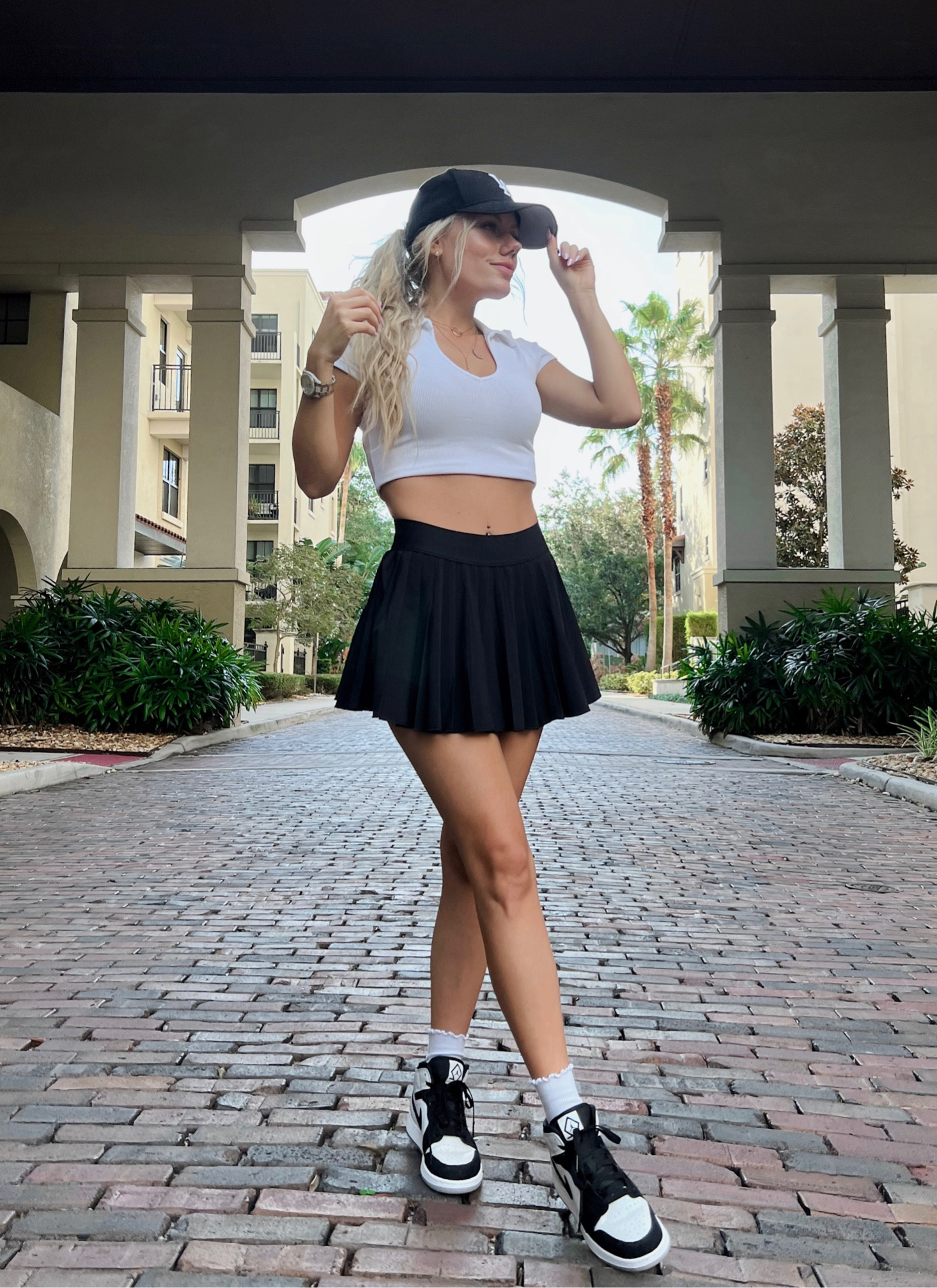 Skirt is TnaMOVE Tennis Micro Skirt in black size XXS from Aritzia for $68. It’s available in 23 colors and made from sustainable material. All other items are linked. Skirt dupe is also linked. I’m 5’3 and 105 lbs.

#LTKstyletip #LTKfit #LTKCyberweek