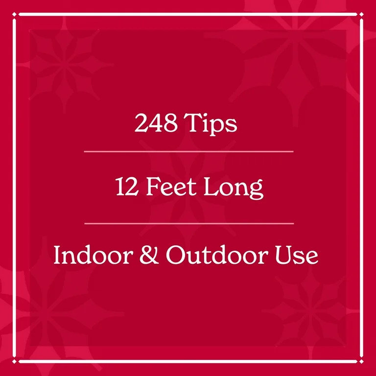 Branch Unlit Artificial Christmas Garland, Green, 12', by Holiday Time - Walmart.com | Walmart (US)