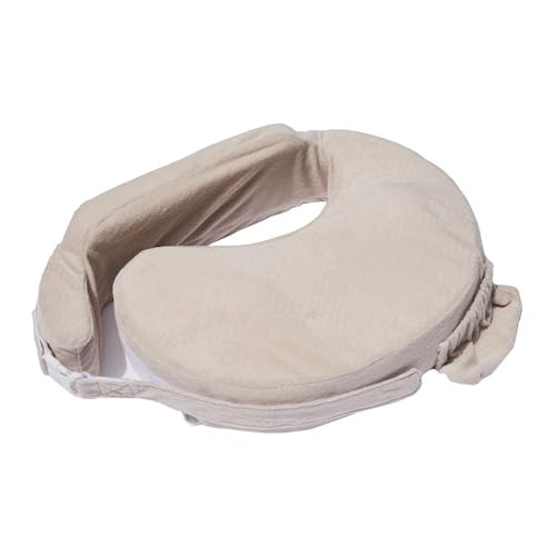 My Brest Friend Nursing Pillow - Deluxe - Enhanced Comfort w/Slipcover - Ergonomic Breastfeeding Pillow for Ultimate Support for Mom & Baby - Adjustable Pillow W/Handy Side Pocket, Soft Sand | Amazon (US)
