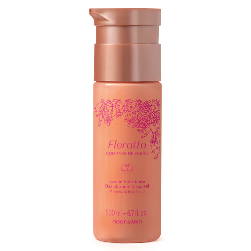 Creme Hidratante Desodorante Corporal Floratta Romance de Verão 200ml | O Boticário | oBoticario (BR)