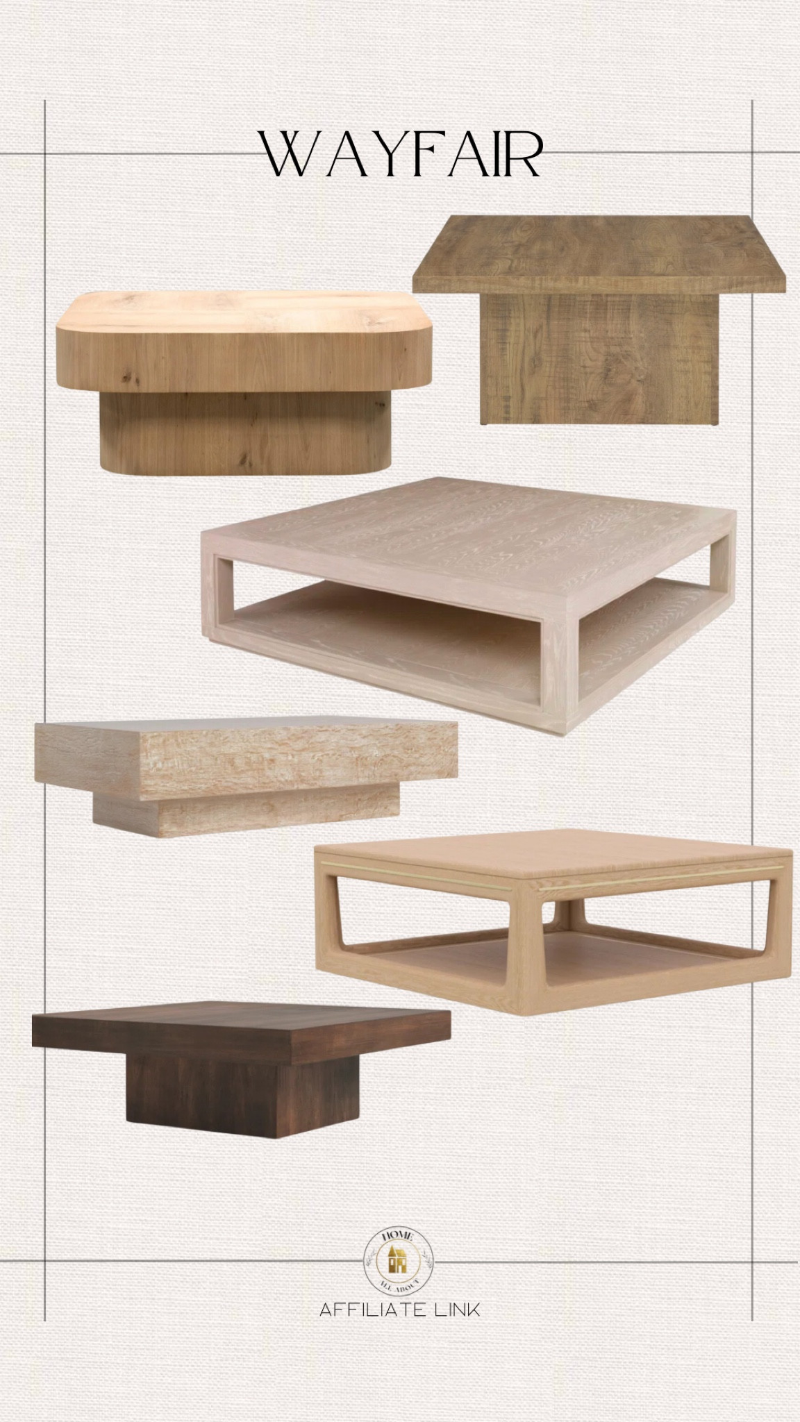 Wayfair coffee tables on sale 

#LTKHome #LTKSaleAlert