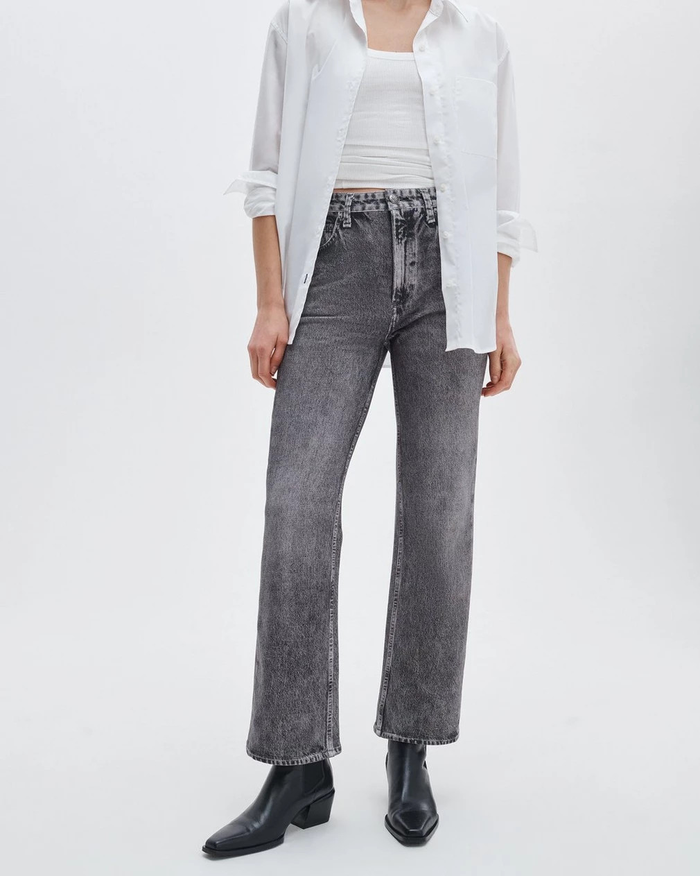 Buy rb Miramar Shea Ankle-Length Pants for USD 135.00 | rag & bone | rag & bone