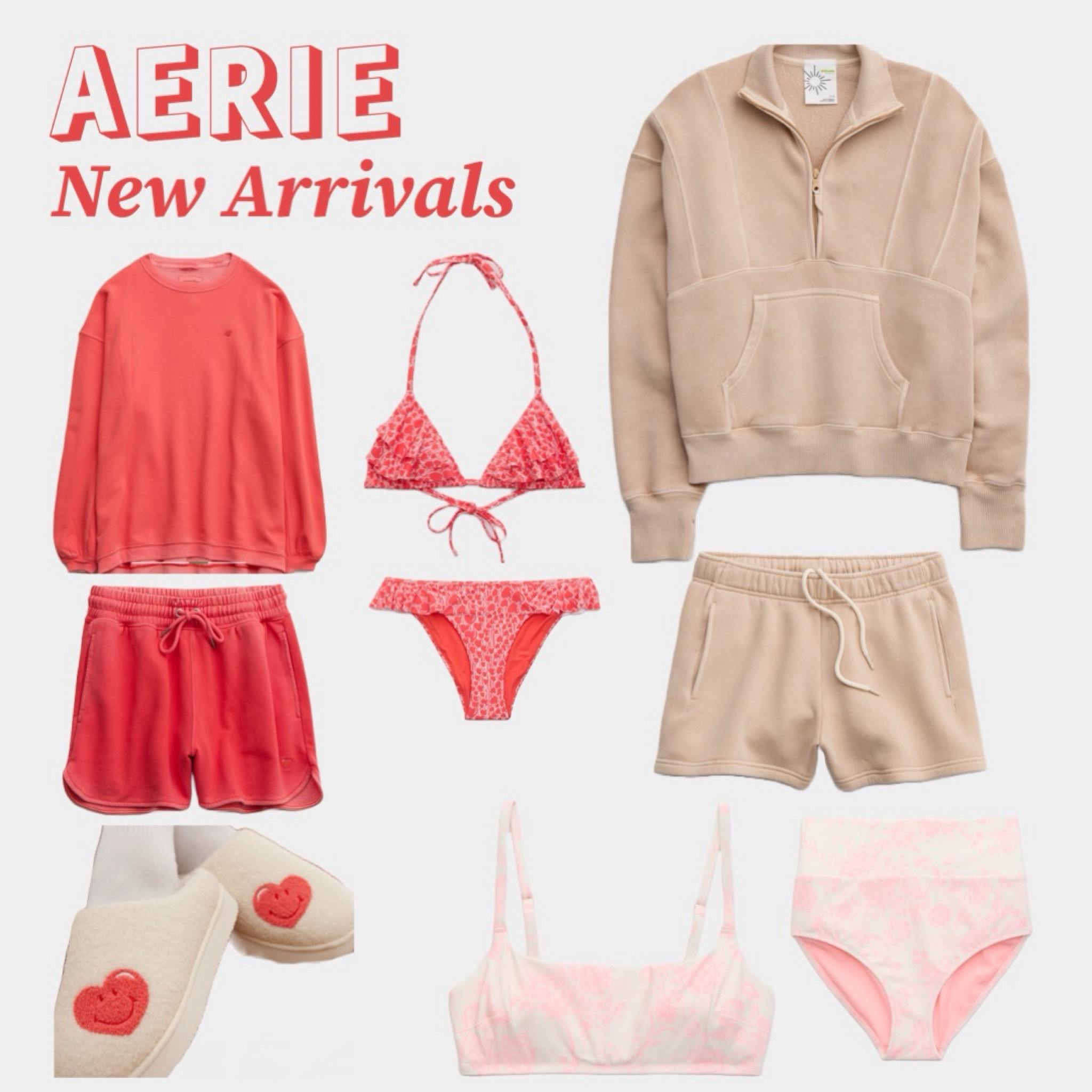 American Eagle Newness!!! I’m obsessed. Aerie has fully put me in the valentine and springy mood. 

#LTKsalealert #LTKfindsunder50 #LTKmidsize