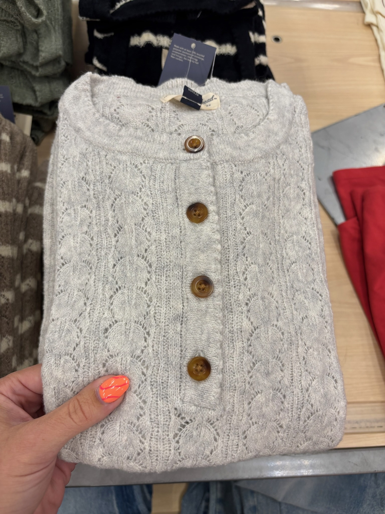 This sweater is such a good fall staple! 🍂🤍 The cable knit + buttons are so cute, and it’s 30% off right now!

#LTKootd #LTKSeasonal #LTKSaleAlert