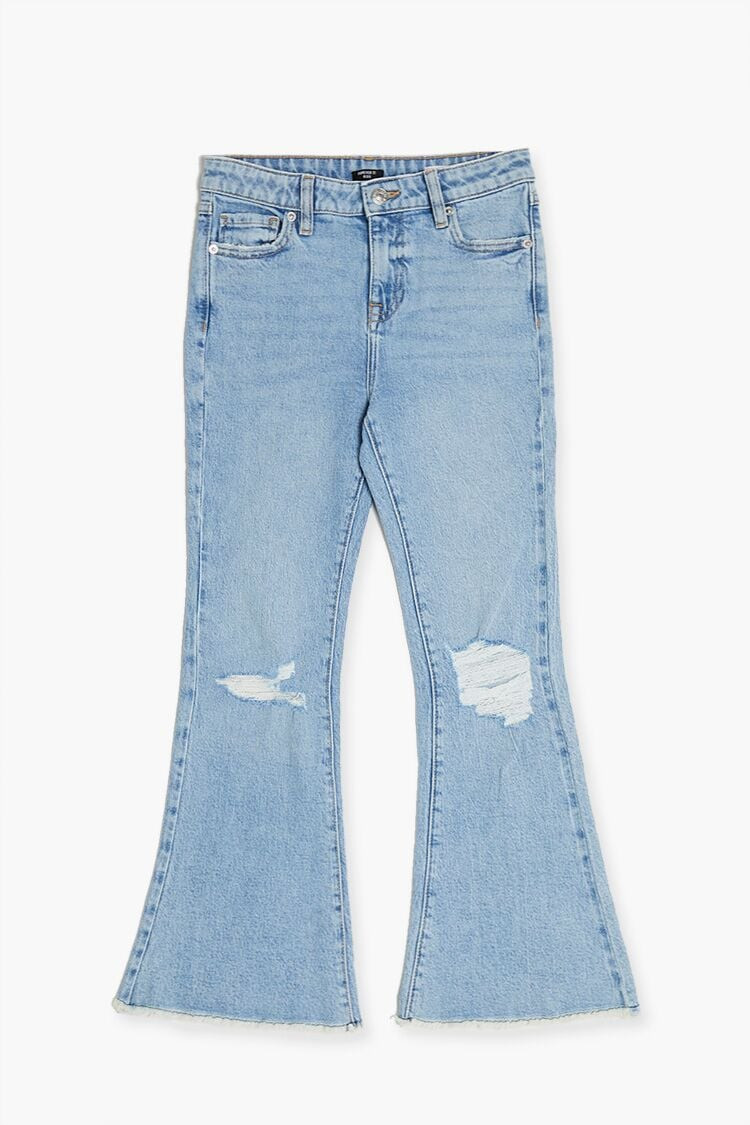 Girls Stretch-Denim Flare Jeans (Kids) | Forever 21 (US)