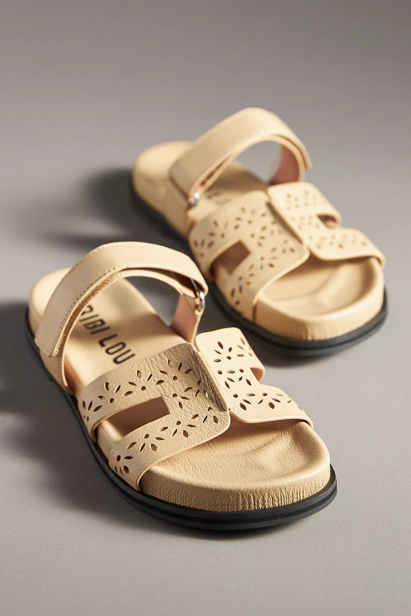 Bibi Lou Cutout Slide Sandals | Anthropologie (US)