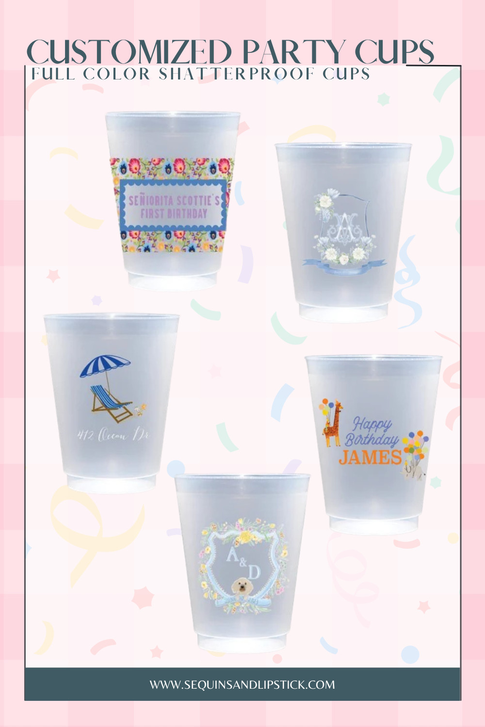 Make every celebration unforgettable with personalized full-color shatterproof cups! Perfect for birthdays, weddings, baby showers, graduation parties, vacations, family reunions, and every special occasion. Add your own artwork, logo, monogram, or custom design for party favors guests will love and reuse.
 

 #LTKmomlife #LTKSeasonal #LTKKids