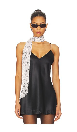 Sheer Thing Scarf in Polka Dot | Revolve Clothing (Global)
