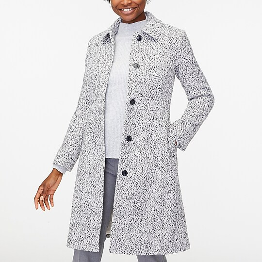 Bouclé lady coat | J.Crew Factory
