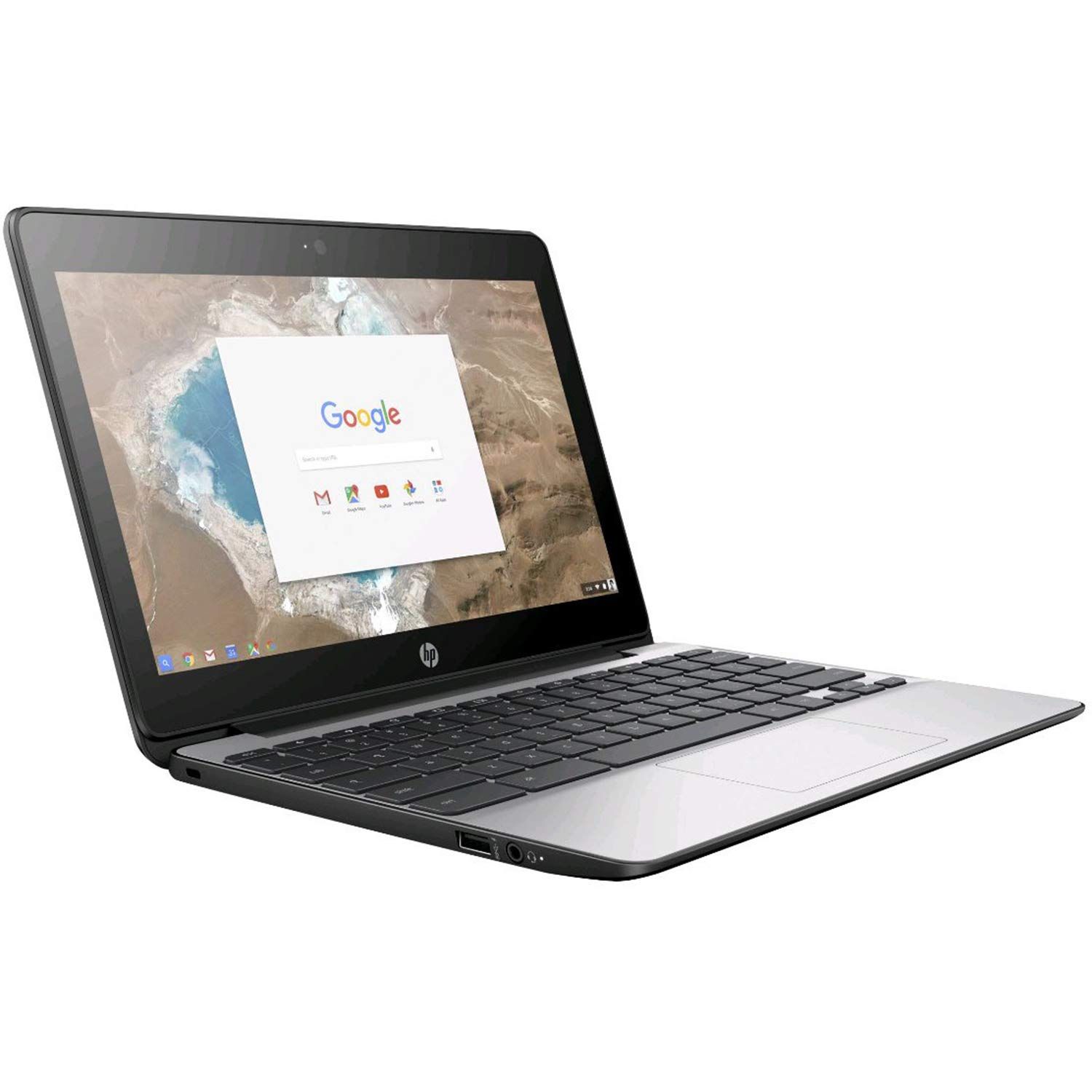 HP 1FX82UT#ABA Chromebook - 11 G5 EE 11.6 inches 1366 x 768 Intel Celeron N3060 Dual core (2 Core) 1 | Amazon (US)