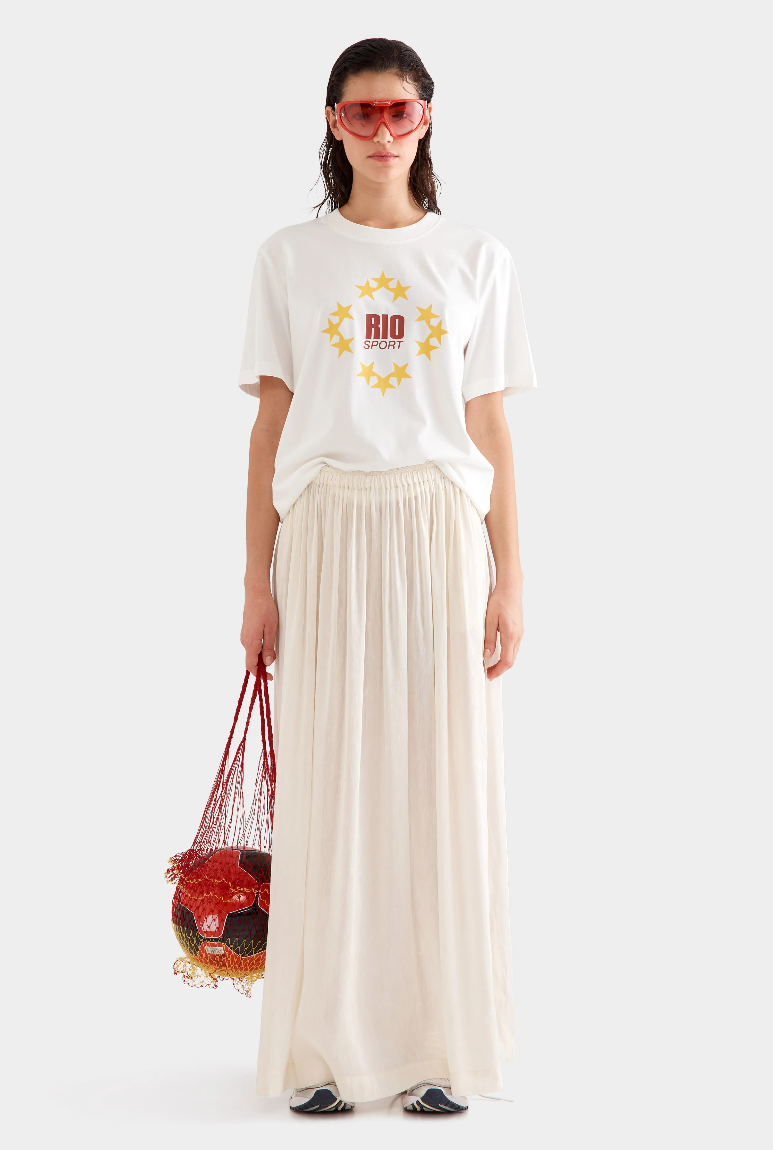 Venroy - Womens Silk Linen Maxi Skirt | Venroy AU