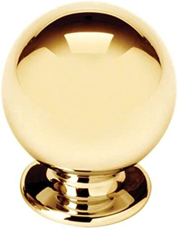 Alno 5/8" Knob, UNLACQUERED Brass | Amazon (US)