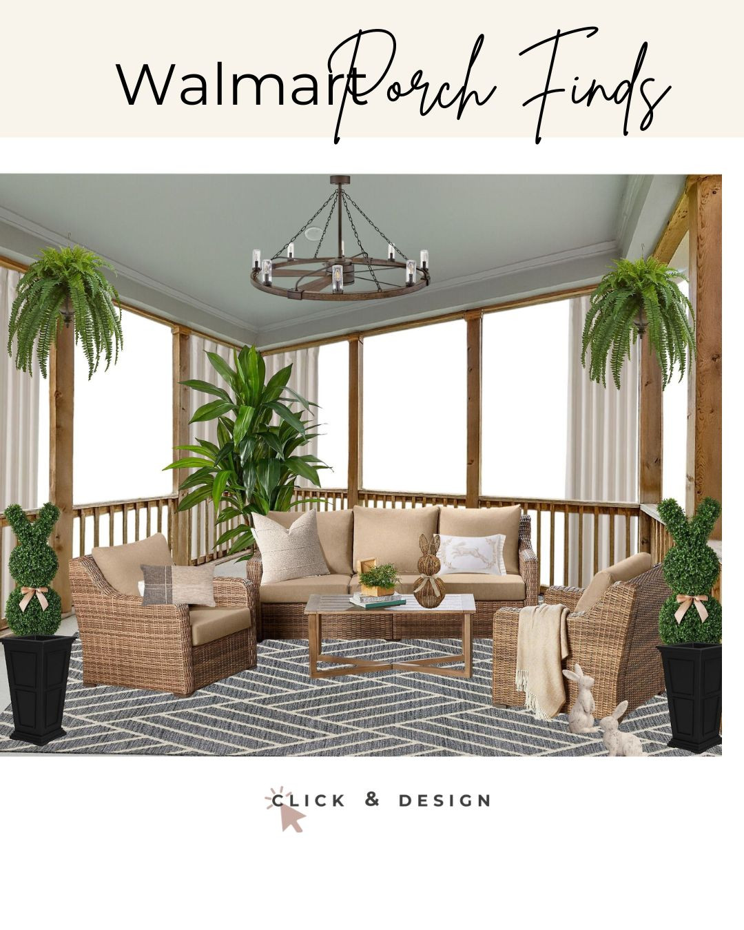 Refresh your Porch for Spring with these curated Walmart furniture and decor items  

 #LTKSpringSale #LTKOver40 #LTKHome