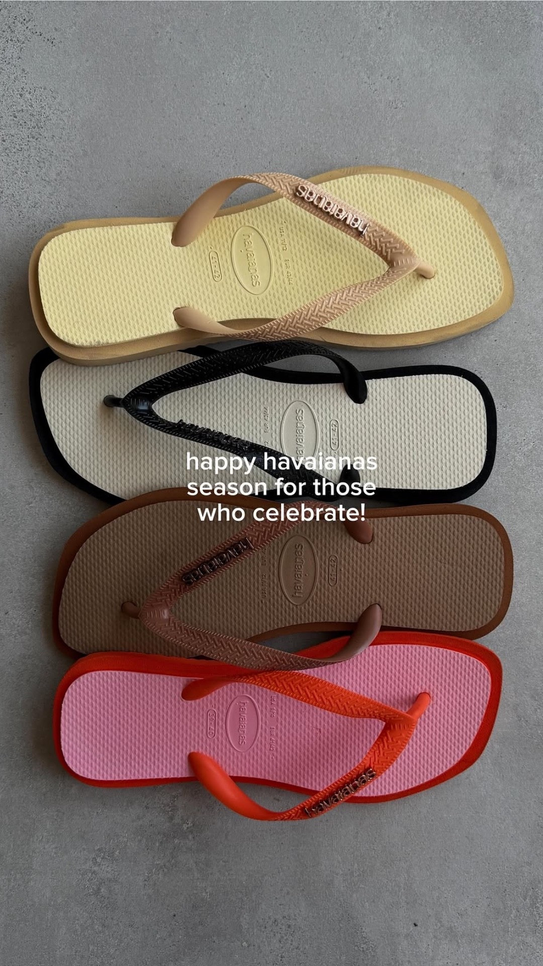 HAVAIANAS FUSION FLIP FLOPS❤️‍🔥

#LTKsummer #LTKshoes