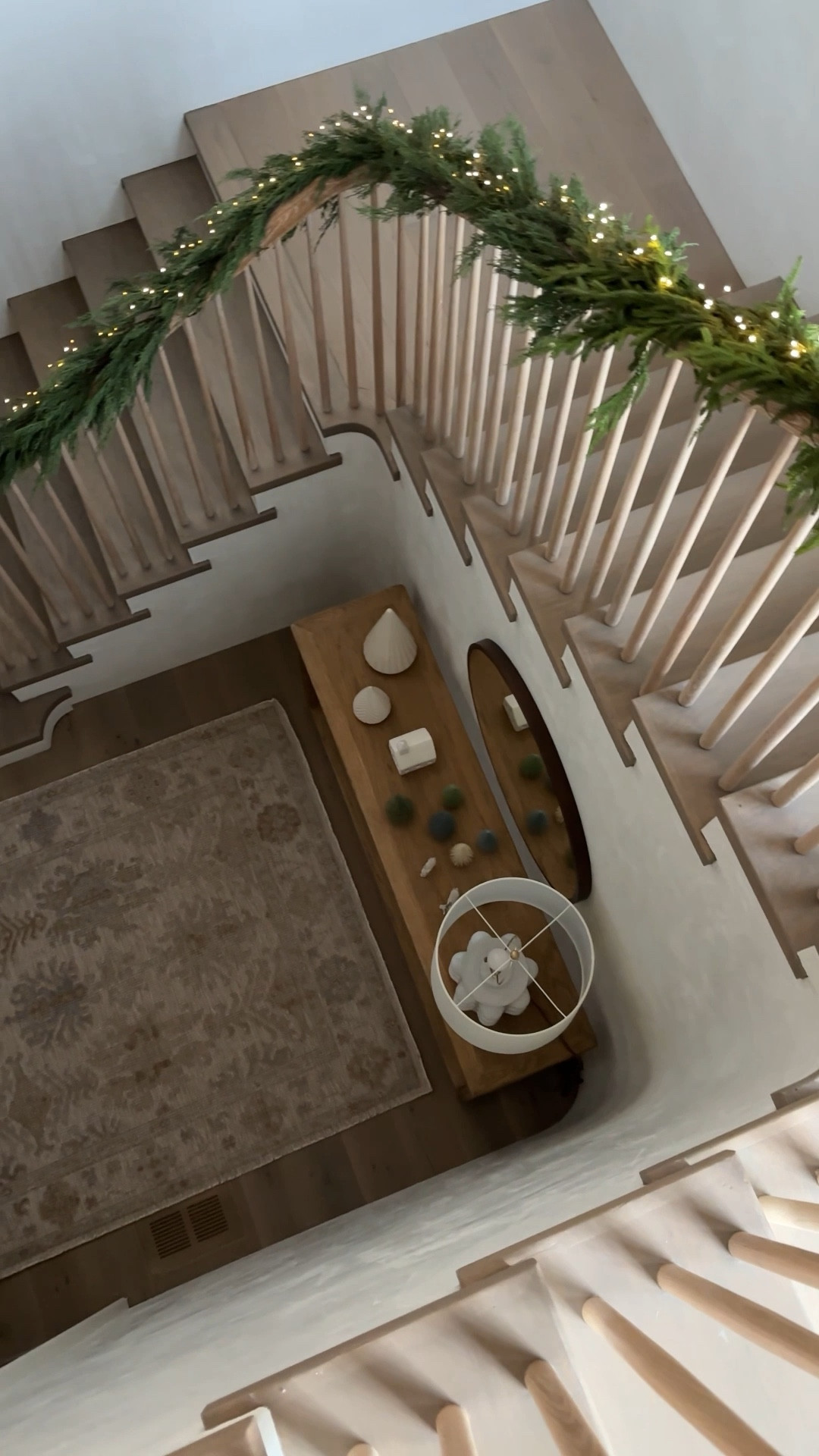 Beautiful faux cypress garland and delicate fairy lights.  I love how realistic this garland looks.  The fairy lights blend seamlessly with the greenery with the green wire.  The lights also have little branches that evenly spread the light.  

#LTKWatchNow #LTKHoliday #LTKHome