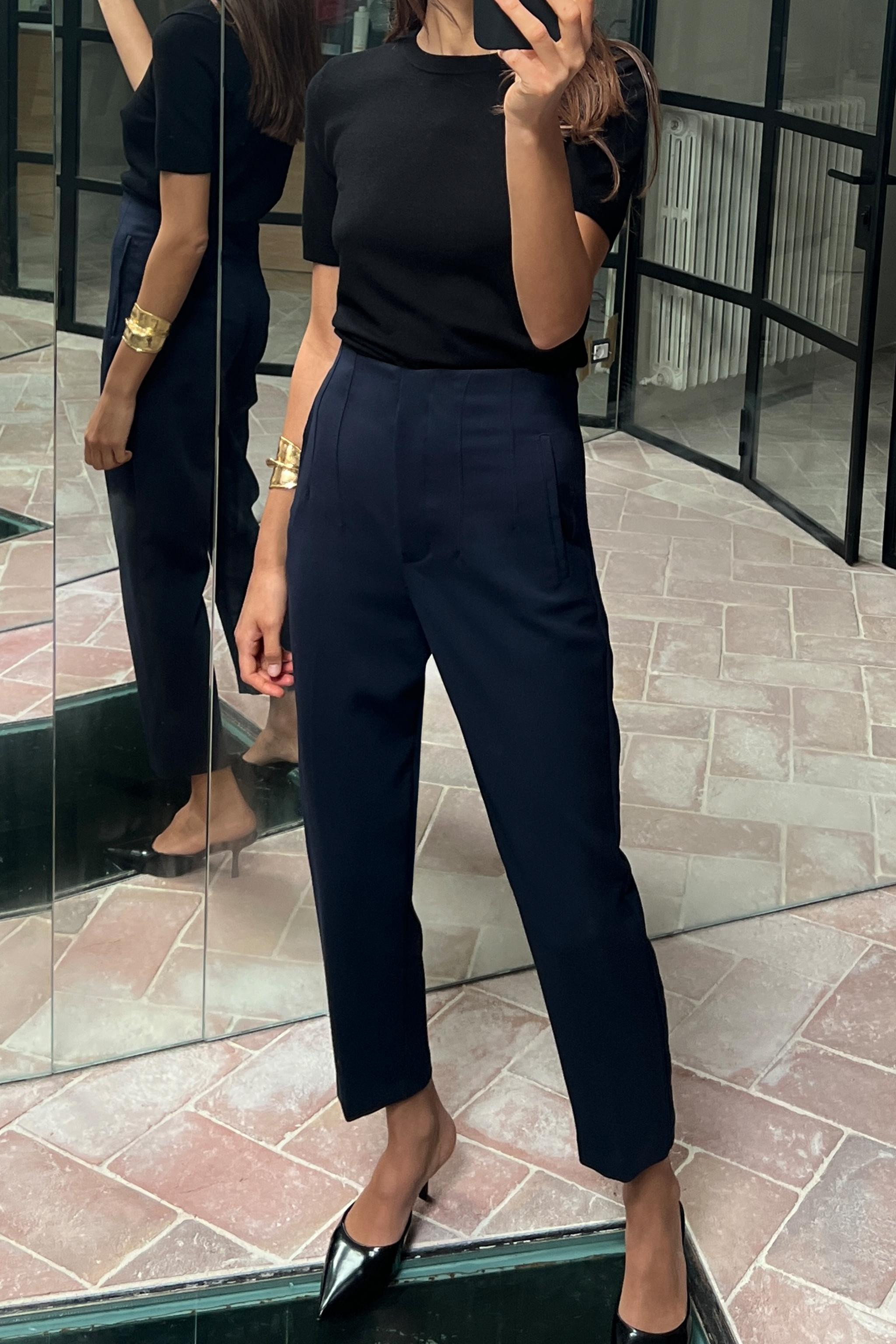 PANTS WITH A HIGH WAIST | Zara US