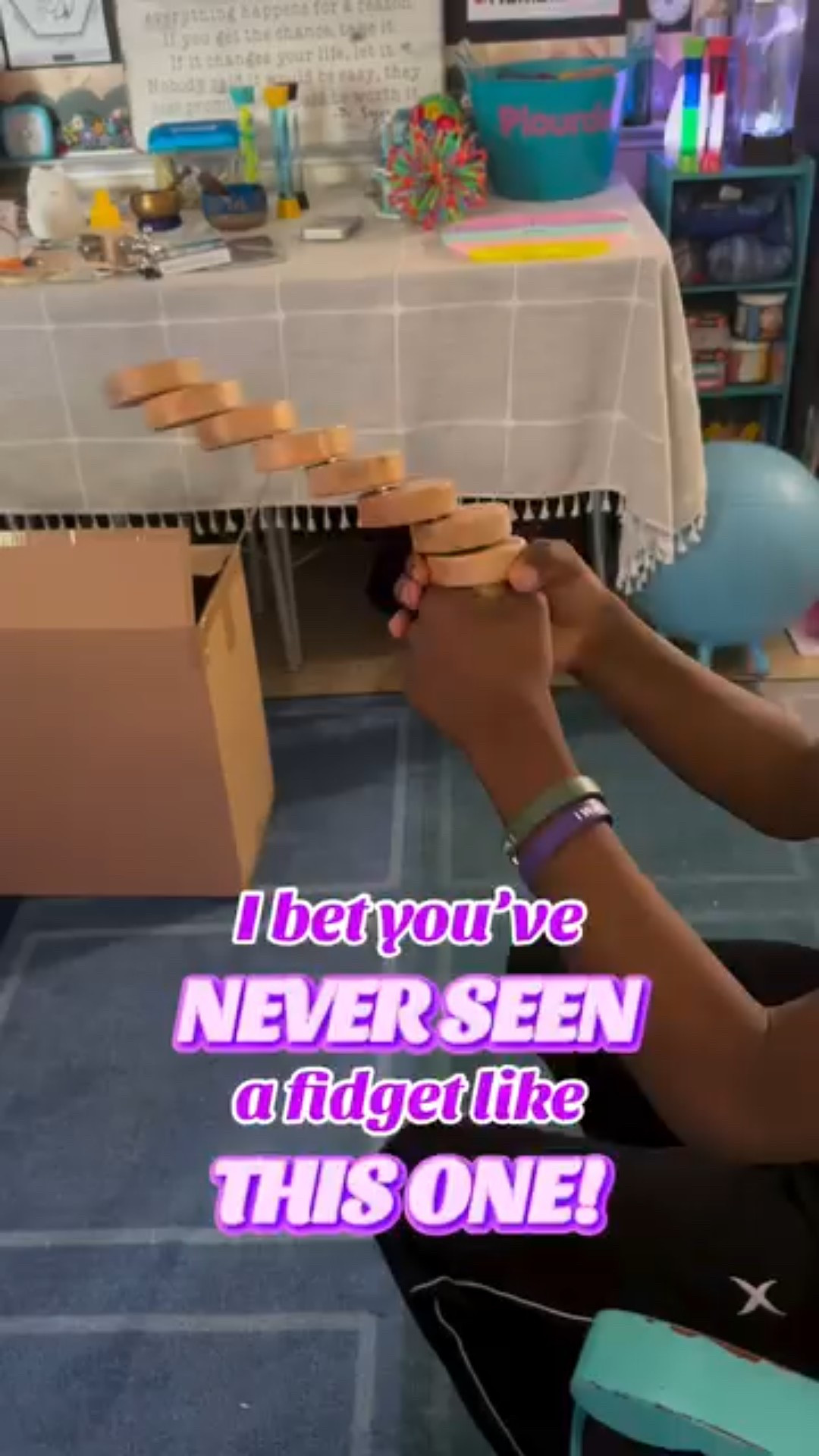 Just when I thought the iridescent whirlers couldn’t be beat as my fave new fidget this year… in comes the TrueBalance! It’s an immediate brain reset for students of all ages and stages! Not gonna lie, I’ve been trying to beat the game myself 😂

#LTKFindsUnder50 #LTKHoliday #LTKGiftGuide